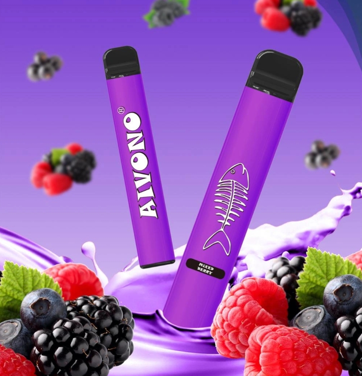 Aivono AIM FISHBONE 600 Puffs Vape – baga mista: a explosão de sabores que conquistou o Brasil em 2025